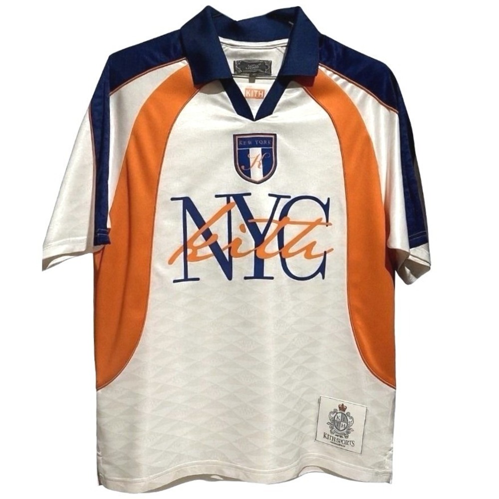 Kith New York Exclusive Soccer Jersey Knicks colorway  SIZE: XS